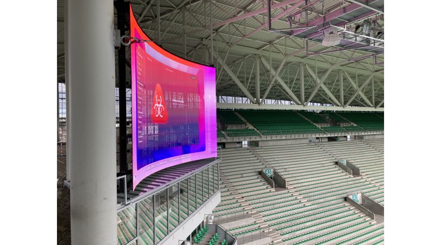 Digitalisation du Stade Geoffroy-Guichard pour la coupe du monde de Rugby et le JO