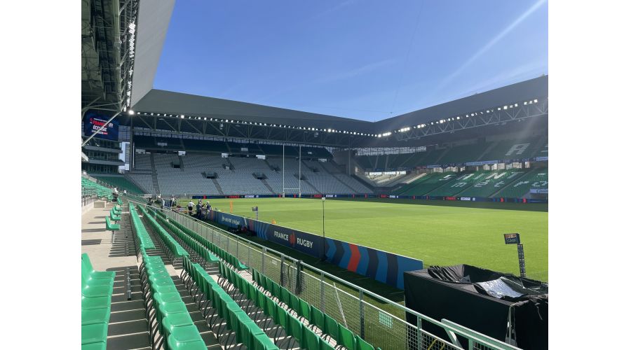 Digitalisation du Stade Geoffroy-Guichard pour la coupe du monde de Rugby et le JO