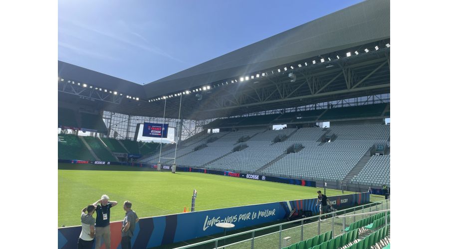 Digitalisation du Stade Geoffroy-Guichard pour la coupe du monde de Rugby et le JO